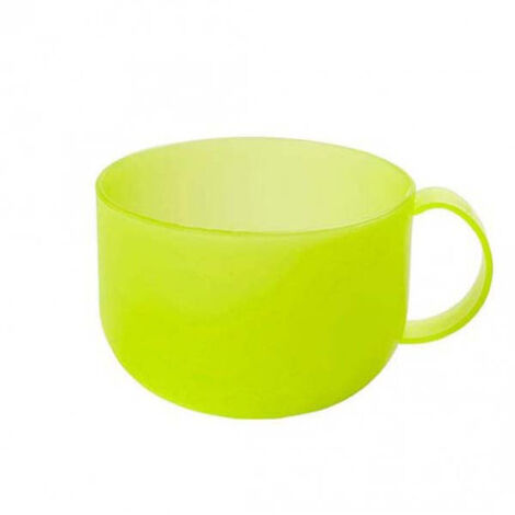 Taza de desayuno de plástico Jumbo Cc 650 Frosty Dem