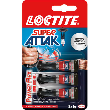 Adhesivo universal instantáneo en gel 3 pz