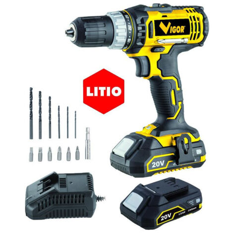 Taladro Vigor, vi-t20/li 2 baterías, 20V 1 (1/3)