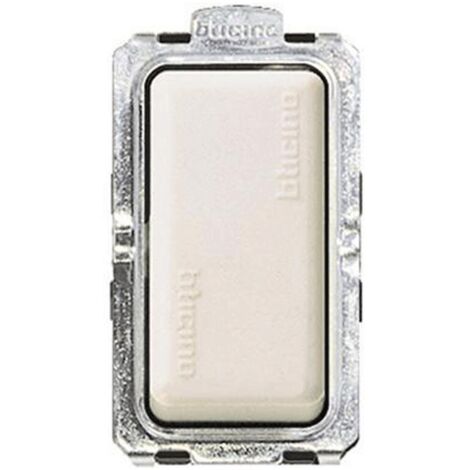 Bticino – Interruptor mágico 16AX 250V – Módulo para soportes 5367R, 503R, 504S, 505R, 506LS – Para instalaciones eléctricas avanzadas (1/2)