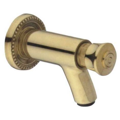 Grifo de latón con botón temporizado 1/2"