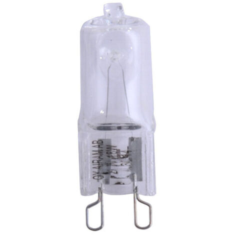 Lampadina Alogena G9 Airam Halonine W33 230V, 460 Lumen, Luce Calda 2900K, Dimmerabile, Vetro Trasparente UV STOP