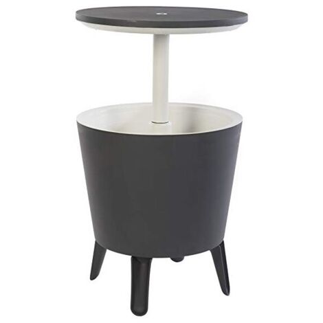 Cubo de hielo Keter Cool Bar de 30 l con doble pared para exteriores, gris (1/7)