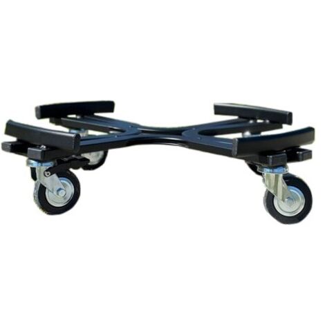 Carro de Planta Línea Heavy Diámetro 55 Negro Tecnokit