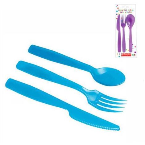 Cuchillos para bebé pz.3 Cosmoplast