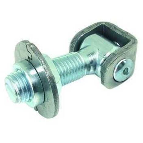 Sujetadores para puertas en hierro art. 425/Vr Regolab. 18x56 mm
