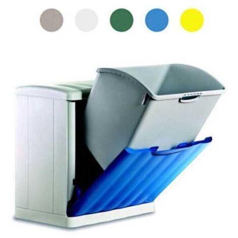 Cubo de basura Amica Blanco L 20 Stefanpl