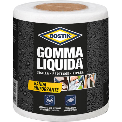 Banda Reforzada de Goma Líquida cm 10X1000 Bostik