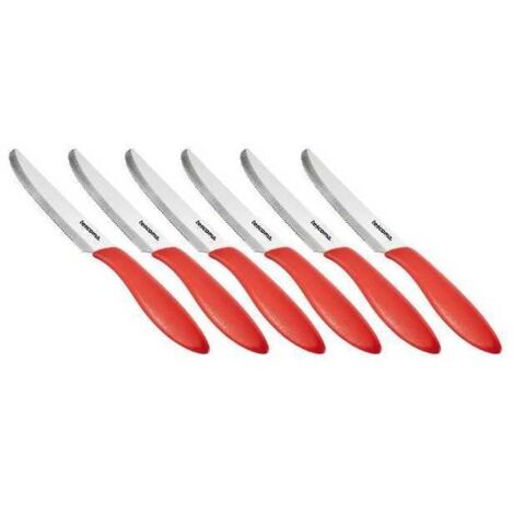 Cuchillo de mesa marrón. Cm 12,0 pz.6 Presto Tescoma 863054.35