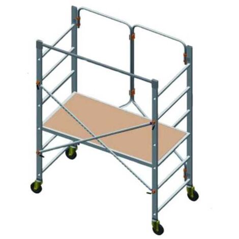 Soporte de aluminio plegable especial h 198 Facal