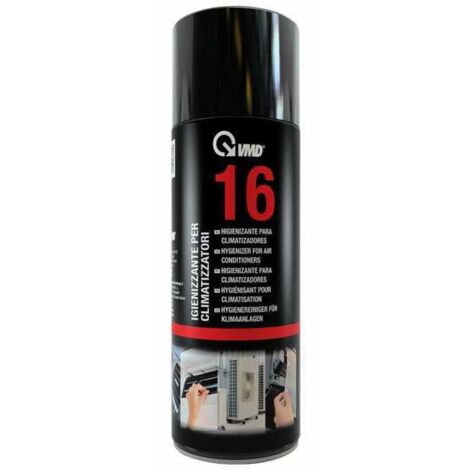 Limpiador desinfectante para acondicionadores en spray, 400 ml, 16 unidades