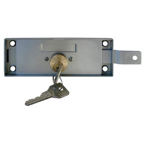 Cerradura lateral Cisa 41525/78/D para persiana lado derecho – repuesto resistente