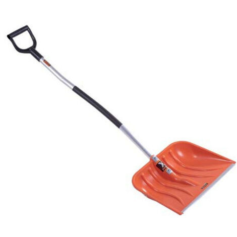 Pala de polipropileno reforzado para nieve/grano con mango de aluminio Brixo Smart Ergo