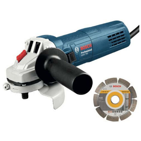 Amoladora Bosch 750W. Gws 750 C/disco