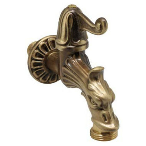Grifo de dragón para fuentes exteriores en latón