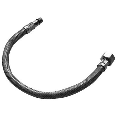 Flexible de acero inoxidable 3/8" – para mezcladores de ducha y lavabo, tubo de 50 cm certificado G/F