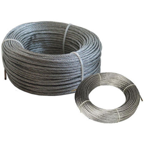 Anzuelo comercial galvanizado de 5 mm, 25 m, de 72 hilos, uso general – GIOSTYLE