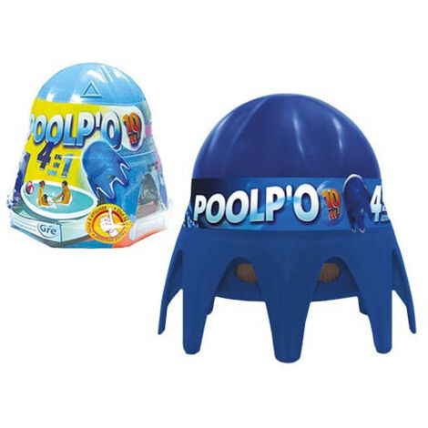 Tratamiento de agua para piscinas de 10 m³, 4 acciones, cloro Poolp'o Gre 08012
