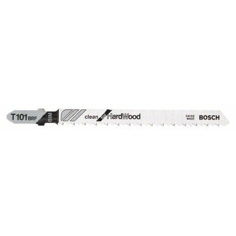Hojas Bosch T 101BRF CF.25PZ – Cortes limpios en madera dura – Pack de 25 piezas