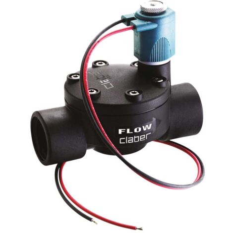 Electrovalvula Claber 1 vía 9 V – riego programable 3/4" – Claber (1/2)