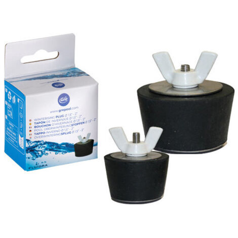 Tapón de cierre invernal GRE – PVC 1,5”/2” para prueba de presión de tuberías – GRE