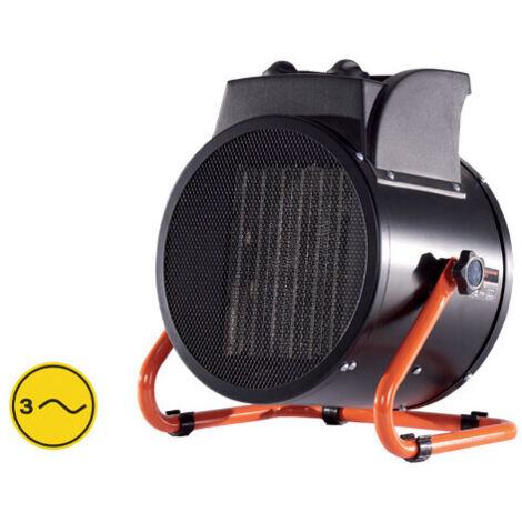 Generador de aire caliente PTC 5000 W – Brixo Ventilador industrial de tres potencias – Niklas