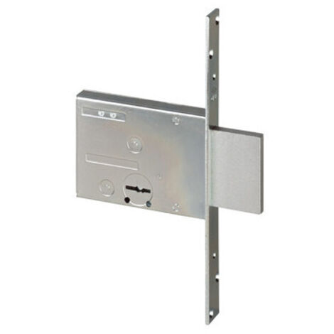 Cerradura doble mapa inferior 4 pestillos Cisa 57013/50 cuerpo 50 mm