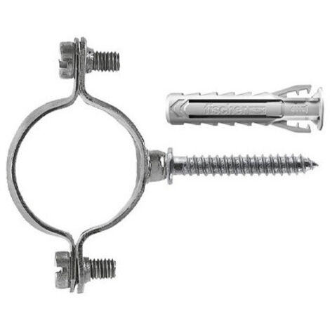 Collares para tubos de Ø16 mm – Fischer CZV CF10PZ para fijaciones rápidas – Fischer