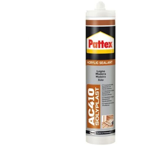 Sellador Pattex AC411 caoba 300 ml – sellado de madera y rodapié