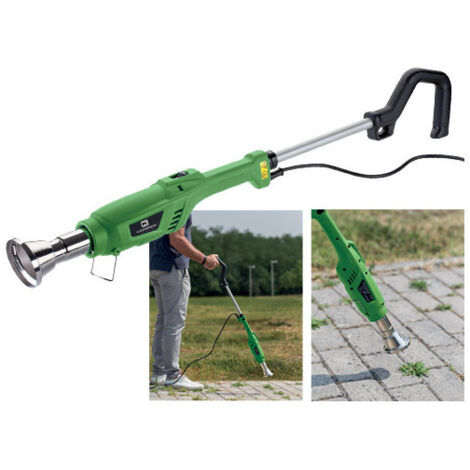 Quemador de hierba eléctrico 2000 W – cuchilla giratoria – para jardín – GBE