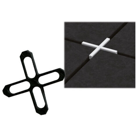 Separadores en cruz para baldosas de 10 mm – paquete de 250 unidades – para juntas anchas