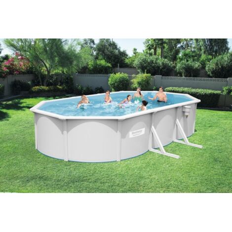 Piscina desmontable ovalada Bestway 56369 Hydrium 610x360x120cm Familiar