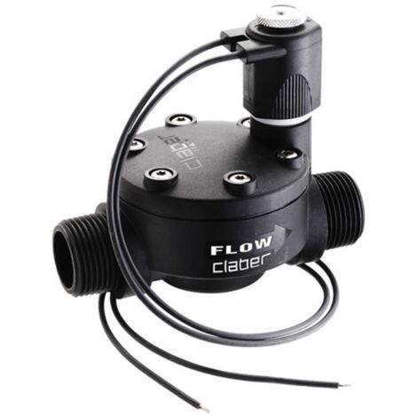 Electrovalvula Claber 24 V 1" M empotrada – metal resistente – Claber
