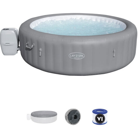 Spa Hinchable Bestway Lay-Z-Spa Granada 236x71 cm para 8 Personas con Airjet y Cobertor