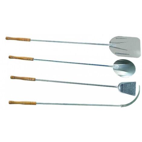 Pinzas para horno de acero inoxidable Art.1000 Juego de 4 piezas