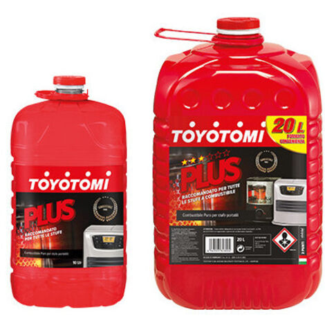 Combustible Toyotomi Plus 10 litros – alta pureza para estufas de combustible