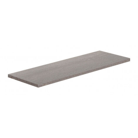 Estante de pared, Estante de madera, Estante de pared, Roble gris nuevo, 56x20x1.8 cm - Inteligente (1/5)