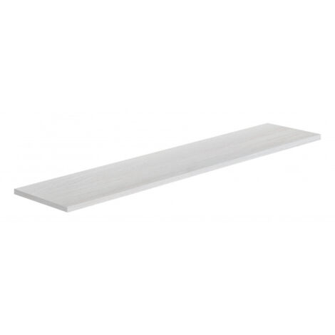 Estante de pared, Estante de madera, Estante de pared, Roble blanqueado, 96x20x1.8 cm - Inteligente (1/5)