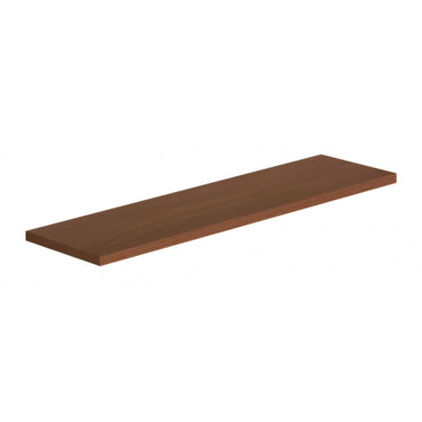 Estante de pared, estante de madera, estante de pared, cerezo, 56x15.5x1.8 cm - Inteligente (1/5)