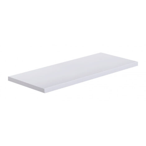 Estante de pared, estante de madera, estante de pared, blanco, 56 x 23,7 x 2,3 cm - Inteligente (1/5)
