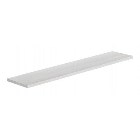 Estante de pared, Estante de madera, Estante de pared, Roble blanqueado, 76x15.5x1.8 cm - Inteligente (1/5)