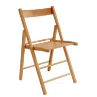 Silla de madera plegable para cervecería haya Vette