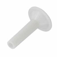 Embudo de plástico para picadora de carne N° 32 mm 30 3 espadas