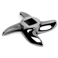 Cuchillo para picar carne de acero inoxidable n.° 22 de 3 cuchillas