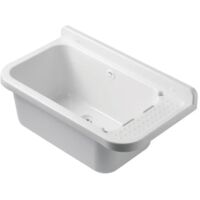 Inodoro de pared Negrari en PP 60x34 h 21 cm
