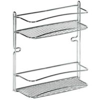 Estante de baño cromo Star recta 2P 25x10 H.27 Artex