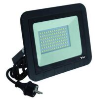 Proyector LED Vigor Lumy-50 Cable de 3M Enchufe Schuko 50W-3750Lm