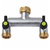 Enchufe de 2 grifos 3/4F + 3/4M Ott 469B Aquatech