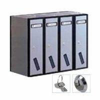Archivador Vert 4P All Silver 31-504 Silmec
