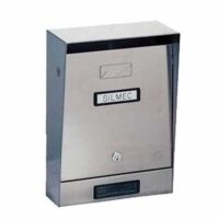 Caja de cartas de acero inoxidable 10-002 Silmec